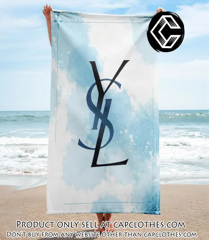 Yves saint laurent beach towel luxury brand hot trending summer  bt00299 cc5658747
